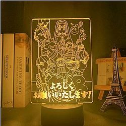 Fire Force 3D lamp - SQUAD  Led Anime Lamp OTAKU0705