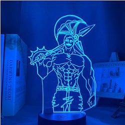 Seven Deadly Sins 3D lamp - ESCANOR Led Anime Lamp OTAKU0705