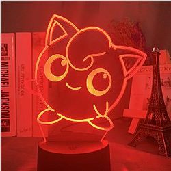 Pokemon 3D lamp - JIGGLYPUFF Led Anime Lamp OTAKU0705