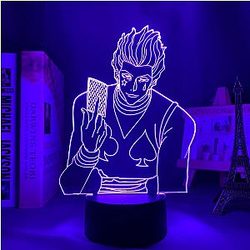 Hunter x Hunter 3D lamp - HISOKA PLAYING Led Anime Lamp OTAKU07055