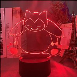 Pokemon 3D lamp - SNORLAX Led Anime Lamp OTAKU0705