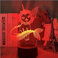 Pokemon 3D lamp - VAPOREON Led Anime Lamp OTAKU0705