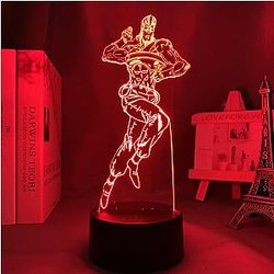 Jojo's Bizarre Adventure 3D lamp - JEAN PIERRE POLNAREFF Led Anime Lamp OTAKU0705