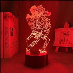 Jojo's Bizarre Adventure 3D lamp - HOL HORSE STEEL BALL RUN Led Anime Lamp OTAKU0705