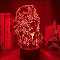 Jojo's Bizarre Adventure 3D lamp - JOTARO KUJO Led Anime Lamp OTAKU0705