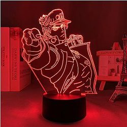 Jojo's Bizarre Adventure 3D lamp - JOTARO KUJO Led Anime Lamp OTAKU0705