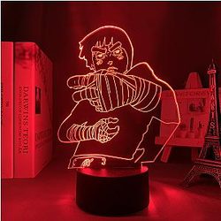 Naruto 3D lamp - ROCK LEE + Led Anime Lamp OTAKU0705