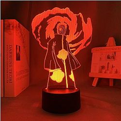 Naruto 3D lamp - THE ONE OBITO Led Anime Lamp OTAKU0705