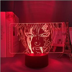 Naruto 3D lamp - GAARA Led Anime Lamp OTAKU0705