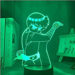 Naruto 3D lamp - ROCK LEE Led Anime Lamp OTAKU0705