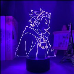 Haikyuu 3D lamp - KEISHIN UKAI Led Anime Lamp OTAKU0705