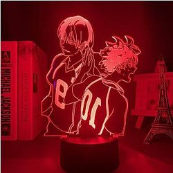 Haikyuu 3D lamp - HINATA AND TOBIO Led Anime Lamp OTAKU0705