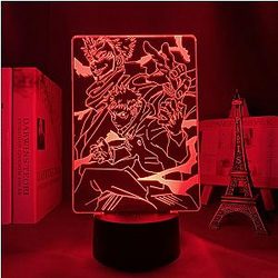 Jujutsu Kaisen 3D lamp - YUJI AND SUKUNA Led Anime Lamp OTAKU0705