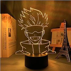 Jujutsu Kaisen 3D lamp - HAPPY GOJO Led Anime Lamp OTAKU0705