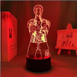 One Piece 3D lamp - BLEEDING ZORO Led Anime Lamp OTAKU0705