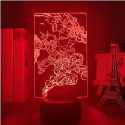 My Hero Academia 3D lamp - SHOTO X BAKUGO X IZUKU Led Anime Lamp OTAKU0705