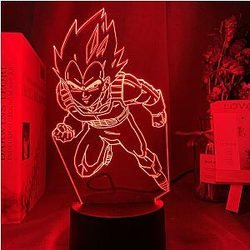 Dragon Ball 3D lamp - VEGETA SPEED Led Anime Lamp OTAKU0705