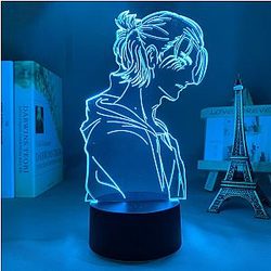Attack on Titan 3D lamp - ERENS SERENITY Led Anime Lamp  OTAKU0705