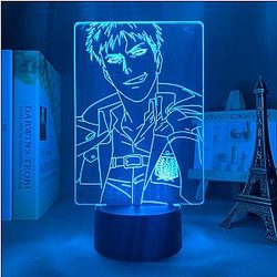 Attack on Titan 3D lamp - JEAN KIRSTEIN Led Anime Lamp  OTAKU0705
