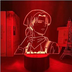 Attack on Titan 3D lamp - LEVI CLEAN Led Anime Lamp  OTAKU0705