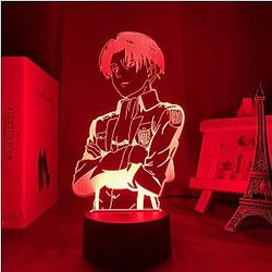 Attack on Titan 3D lamp - LEVI+ Led Anime Lamp  OTAKU0705