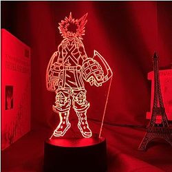 My Hero Academia 3D lamp - BAKUGO+ Led Anime Lamp OTAKU0705