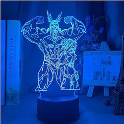 My Hero Academia 3D lamp - ALL MIGHT Led Anime Lamp OTAKU0705