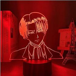Attack on Titan 3D lamp - SLICK LEVI Led Anime Lamp  OTAKU0705