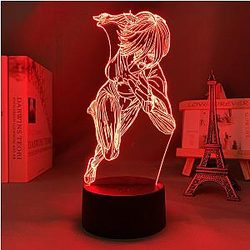 Angriff auf Titan 3D Lampe - FEMALE TITAN Led Anime Lamp OTAKU0705