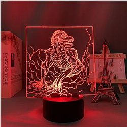 Attack on Titan 3D lamp - SPOILER TITAN Led Anime Lamp  OTAKU0705