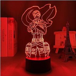 Attack on Titan 3D lamp - COMMANDER ERWIN Led Anime Lamp  OTAKU0705