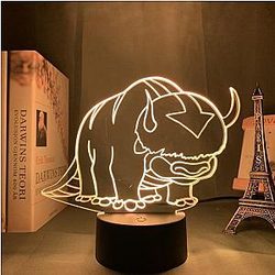 Avatar: The Last Airbender 3D lamp - APPA Led Anime Lamp   OTAKU0705