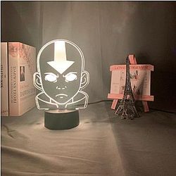 Avatar: The Last Airbender 3D lamp - AANG Led Anime Lamp  OTAKU0705