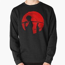 Samurai zonsondergang Pullover Sweatshirt RB2212