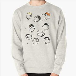 Haikyuu Sweatshirts - Karasuno crows Pullover Sweatshirt RB2212