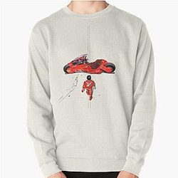 Shotaro Kaneda en zijn fiets Pullover Sweatshirt RB2212