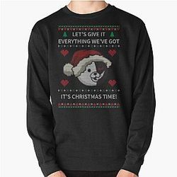 Danganronpa Sweatshirts - Monokuma Ugly Christmas Sweater - Dangan Pullover Sweatshirt RB2212