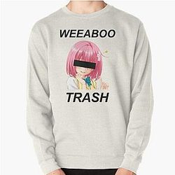 weeaboo trash Pullover Sweatshirt RB2212