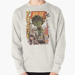 DE BROCCOZILLA Pullover Sweatshirt RB2212
