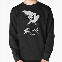 Haikyuu Sweatshirts - Haikyuu! - Vlieg hoog - White Pullover Sweatshirt RB2212