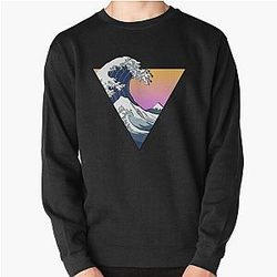 Great Wave Esthetic Pullover Sweatshirt RB2212