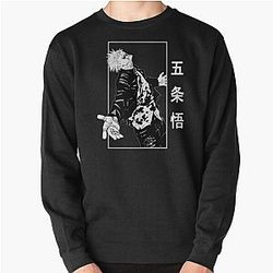 Jujutsu Kaisen Sweatshirts - Jujutsu Kaisen Gojo Satoru gaat Pullover Sweatshirt RB2212