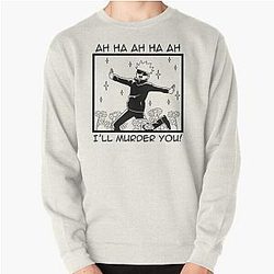Jujutsu Kaisen Sweatshirts - Jujutsu Kaisen - Satoru Gojo i'll murder you Pullover Sweatshirt RB2212