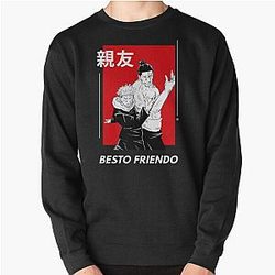 Jujutsu Kaisen Sweatshirts - Besto Friendo - Itadori en Todo Pose 