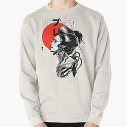 Cyberpunk Vaporwave Japanese Pullover Sweatshirt RB2212