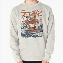 The Great Ramen off Kanagawa Pullover Sweatshirt RB2212