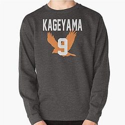 Haikyuu Sweatshirts - Haikyuu!! Jersey Kageyama Number 9 (Karasuno) Pullover Sweatshirt RB2212