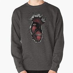Aanval op Titan Sweatshirts - Aanval op Titan: De Titan binnen de Wall Pullover Sweatshirt RB2212