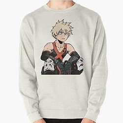 My Hero Academia Zweetshirts - Katsuki Bakugo Pullover Sweatshirt RB2212