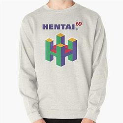 Hentai 69 - nintendo 64 logo Pullover Sweatshirt RB2212